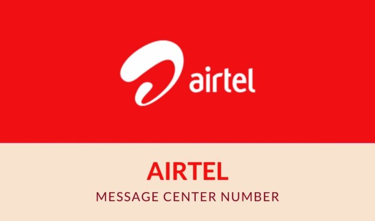 Here is the list of airtel SMS center number of all States